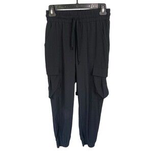 Tna Aritzia Cargo Joggers Women’s Size‎ Small Black Athleisure